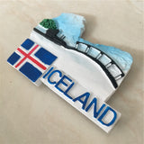 Iceland Fridge Magnet 3D Resin