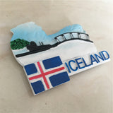 Iceland Fridge Magnet 3D Resin