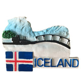 Iceland Fridge Magnet 3D Resin