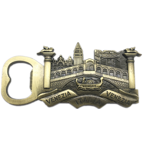 Venice Italy Fridge Magnet Bottle Opener