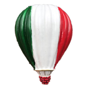 Flag Hot Air Balloon Italy Fridge Magnet 3D Resin