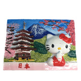 Mount Fuji Japan Fridge Magnet 3D Resin