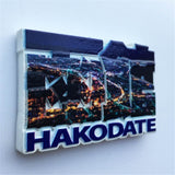 Hakodate Japan Fridge Magnet 3D Resin