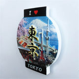 Tokyo Japan Fridge Magnet 3D Resin