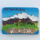 Lijiang China Fridge Magnet 3D Resin