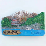 Lijiang China Fridge Magnet 3D Resin