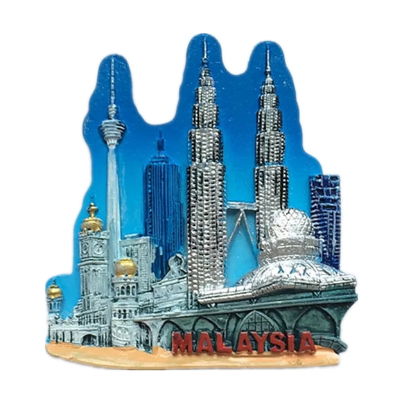 Kuala Lumpur Malaysia Fridge Magnet 3D Resin