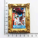 Marbella Spain Fridge Magnet 3D Resin