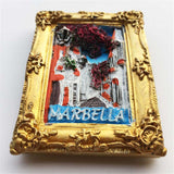 Marbella Spain Fridge Magnet 3D Resin