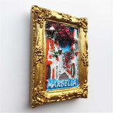 Marbella Spain Fridge Magnet 3D Resin