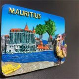 Mauritius Fridge Magnet 3D Resin