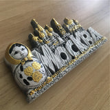 Moscow Russia Fridge Magnet 3D Resin