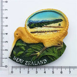 New Zealand Fridge Magnet 3D Resin