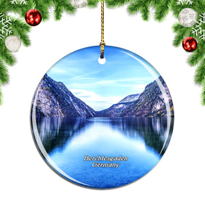 Germany Kings Lake Berchtesgaden Christmas Ornament