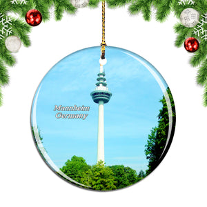 Germany Luisenpark Mannheim Christmas Ornament