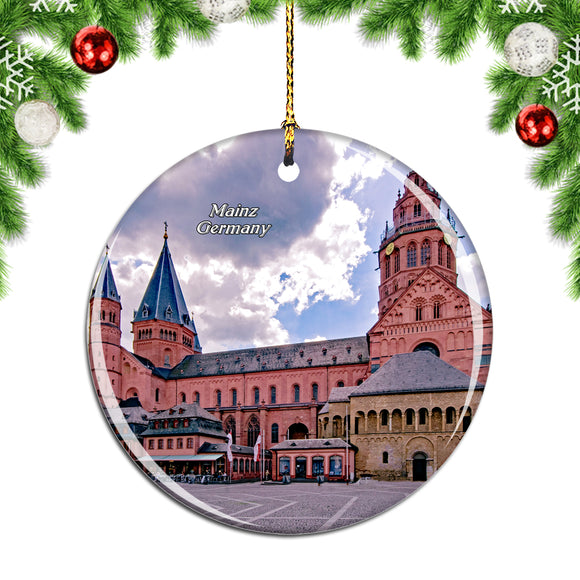 Germany Mainz Cathedral Christmas Ornament