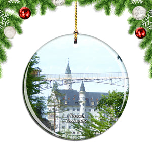 Germany Marien Bridge Fussen Christmas Ornament