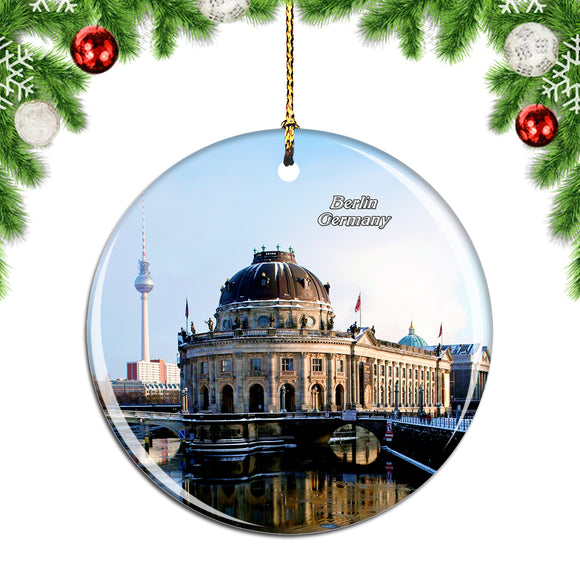 Germany Museum Island Berlin Christmas Ornament