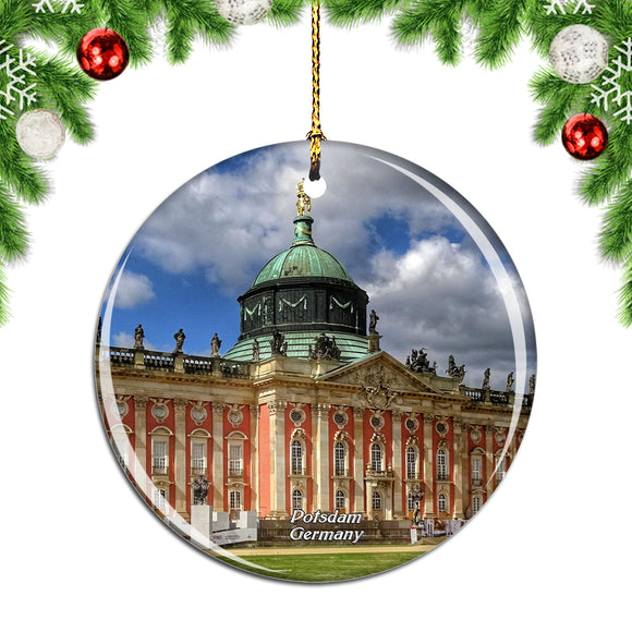 Germany New Palace Potsdam Christmas Ornament