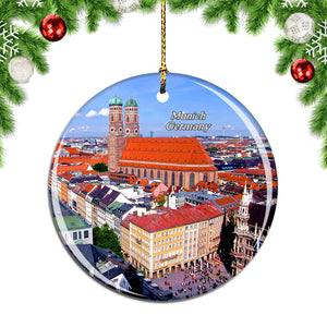 Germany New Town Hall Munich Christmas Ornament