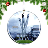 Germany Porsche Museum Stuttgart Christmas Ornament