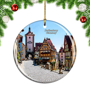 Germany The Plonlein Rothenburg Christmas Ornament