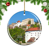 Germany Veste Castle Passau Christmas Ornament