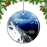 Germany Zugspitze Garmisch-Partenkirchen Christmas Ornament