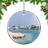 Glass Window Bridge Eleuthera Bahamas Christmas Ornament