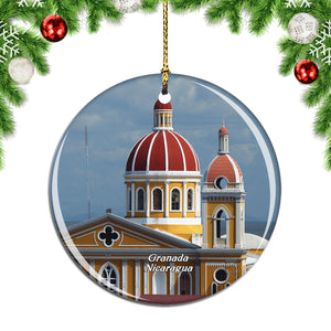 Granada Lake Nicaragua Christmas Ornament