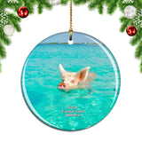 Great Exuma Island Bahamas Christmas Ornament