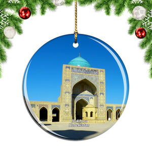 Great Minaret of the Kalon Bukhara Uzbekistan Christmas Ornament