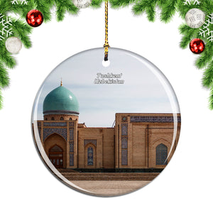 Hazrati Imam Mosque Tashkent Uzbekistan Christmas Ornament