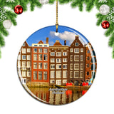 Holland Anne Frank House Amsterdam Christmas Ornament