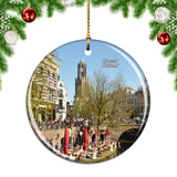 Holland Canals Area Utrecht Christmas Ornament