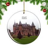 Holland Castle the Hair Utrecht Christmas Ornament