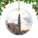 Holland Cathedral Amsterdam Christmas Ornament