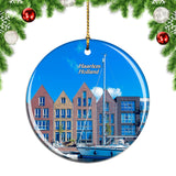 Holland Grote Markt Haarlem Christmas Ornament