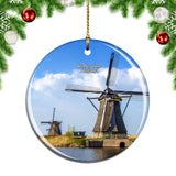 Holland Kinderdjik Rotterdam Christmas Ornament