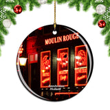 Holland Red Light District Amsterdam Christmas Ornament