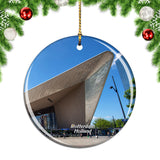 Holland Rotterdam Centraal Station Christmas Ornament