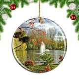 Holland Vondel Park Amsterdam Christmas Ornament