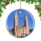 Hungary Dom Square Szeged Christmas Ornament