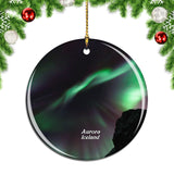 Iceland Aurora Christmas Ornament