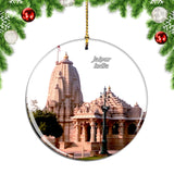 India Birla Mandir Temple Jaipur Christmas Ornament