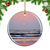 India Calangute Beach Goa Christmas Ornament