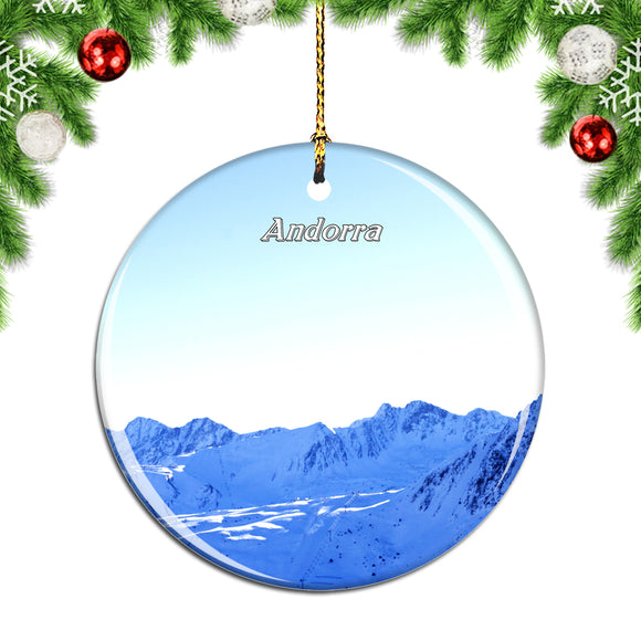 Andorra Christmas Ornament