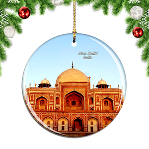 India Humayun's Tomb New Delhi Christmas Ornament