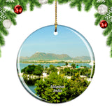 India Lake Pichola Udaipur Christmas Ornament