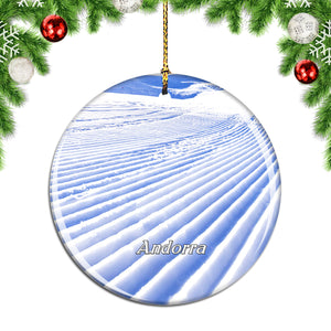 Grandvalira Ski Andorra Christmas Ornament